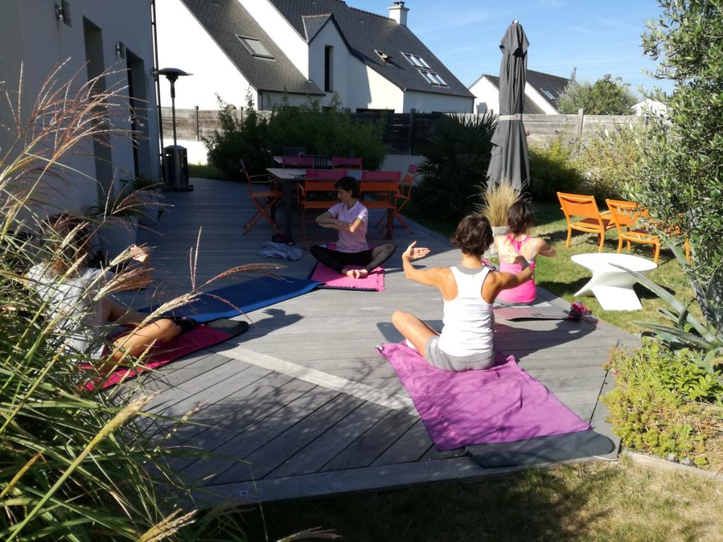 Séance de pilâtes à domicile